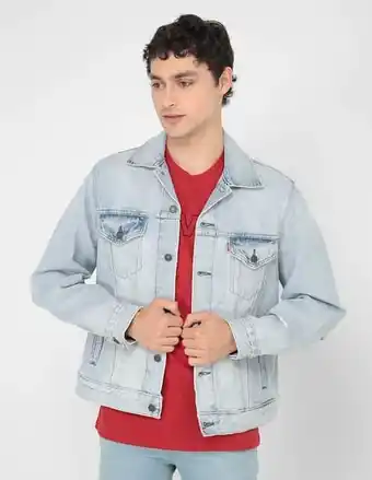 Suburbia Chamarra levi's de mezclilla para hombre oferta