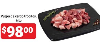 Soriana Mercado Pulpa de Cerdo Trocitos oferta