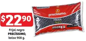 Soriana Mercado Frijol Negro Precíssimo Bolsa 908g oferta