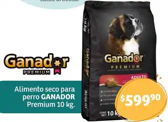 Alimento Seco para Perro Ganador Premium 10kg