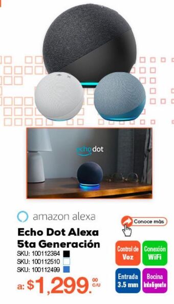 RadioShack Amazon echo dot alexa 5ta generación / negro oferta