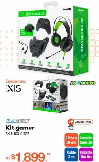 RadioShack Kit gamer para xbox dreamgear dgswo-6553 oferta
