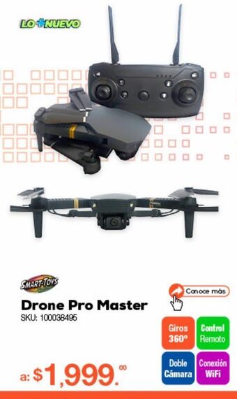 RadioShack Drone con doble cámara smart toys pro master / wifi / gris oscuro oferta