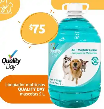 Limpiador Multiusos Quality Day Mascotas 5L