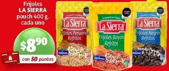 Soriana Mercado Frijoles La Sierra Pouch 400g oferta