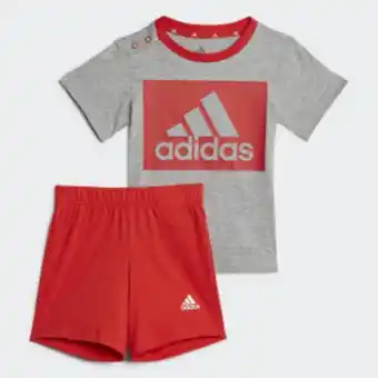 Adidas Conjunto playera y shorts essentials oferta