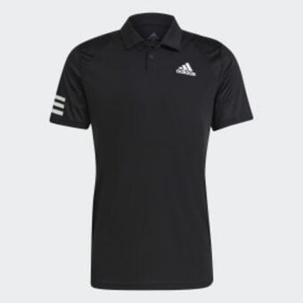 Adidas Playera polo 3 franjas oferta