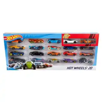 Hot wheels 20 paquete de autos h7045