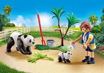 Playmobil 70105 panda caretaker carry case s oferta