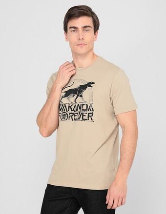 Playera marvel cuello redondo para hombre