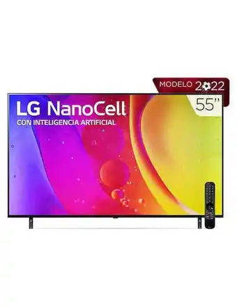 Suburbia Pantalla lg nanocell smart tv de 55 pulgadas 4k 55nano80sqa con webos oferta