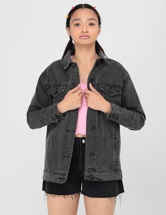 Liverpool Chamarra that's it de mezclilla para mujer oferta