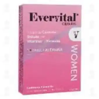 Farmacias Guadalajara Evervital evervital women 30 cápsulas oferta