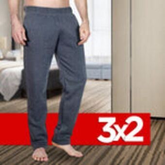 Waldos Pants de felpa para caballero color gris oxford ¡3x2! oferta