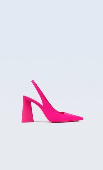 Stradivarius Zapatos destalonados tacón oferta