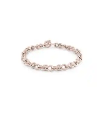 Joyerías Bizzarro Pulsera de acero en color rosa para caballero oferta