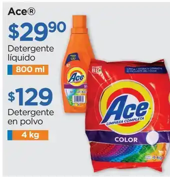 Chedraui Ace detergente líquido 800 ml oferta