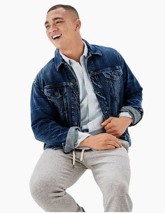 Liverpool Chamarra american eagle con bolsillos para hombre oferta