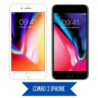 El Bodegón Combo de 2 iphone 8 64gb reacondicionados oferta