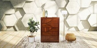 Muebles Dico Cómoda vertical cartagena tzalam oferta