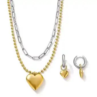 Ésika Estuche collar + aretes vision of love oferta