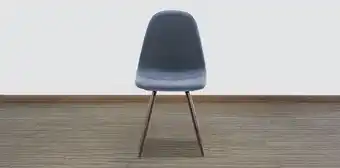 Muebles Dico Silla amelie nogal azul oferta