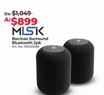 Office Depot Bocinas surround bluetooth 2pk misk oferta