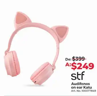 Office Depot Audífonos on ear katu oferta