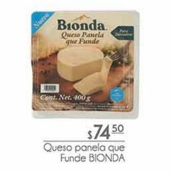 Fresko Queso panela que funde bionda oferta