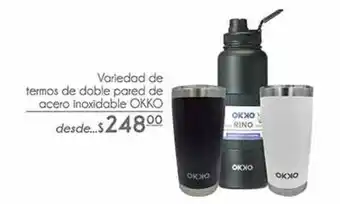 Termos de doble pared de acero inoxidable