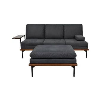 Sofa cama con sistema de track