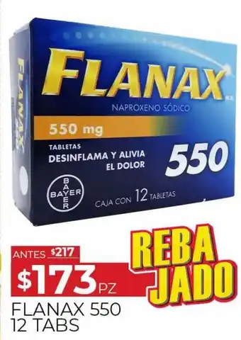 Flanax 550 12 Tabs
