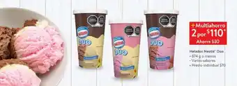 Walmart Helados nestlé oferta