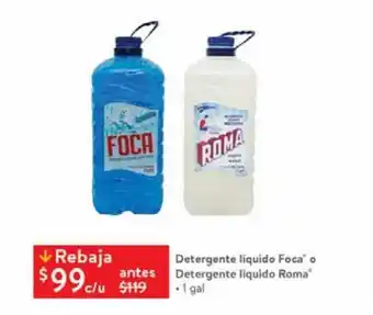 Detergente liquido foca o detergete liquido roma