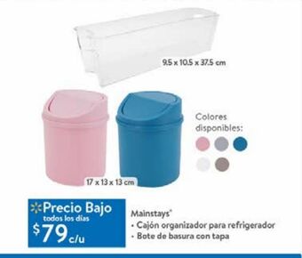 Walmart Cajon organizador para refrigerador oferta