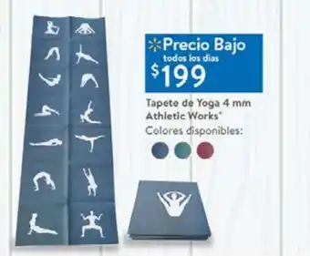 Tapete de yoga 4 mm