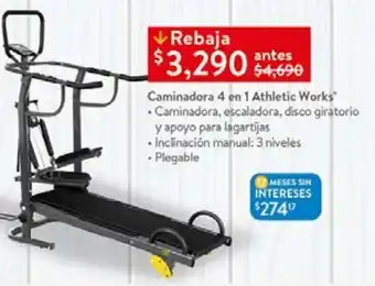 Walmart Caminadora oferta