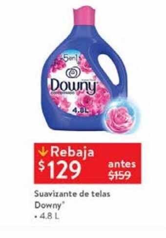 Walmart Suavizante de telas downy oferta