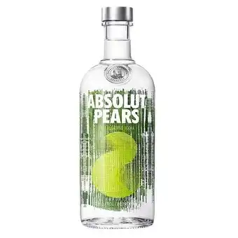 Vodka absolut pears 750 ml