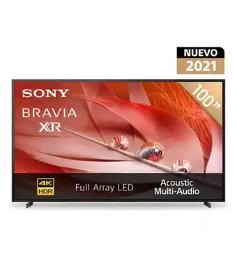 Palacio de Hierro Pantalla sony 100" xr-100x92 bravia xr 4k ultra hd smart google tv oferta