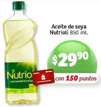 Soriana Mercado Aceite de Soya Nutrioli 850ml oferta
