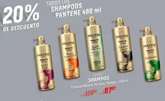 Woolworth Crema shampoo pantene 480ml oferta