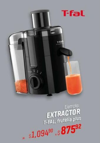 Woolworth Extractor t-fal oferta