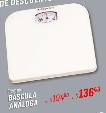 Báscula análoga