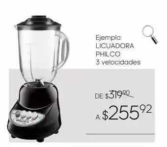 DelSol Licuadora philco 3 vel oferta