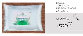 DelSol Almohada essentials home 45 x 65cm oferta