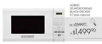 Horno de microondas black and decker 0,7 pies 3