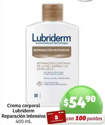 Soriana Mercado Crema Corporal Lubriderm Reparación Intensiva 400ml oferta
