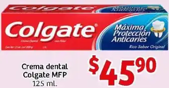 Crema Dental COlgate MFP 125ml