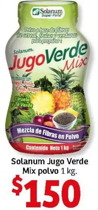 Solanum Jugo Verde Mix Polvo 1kg